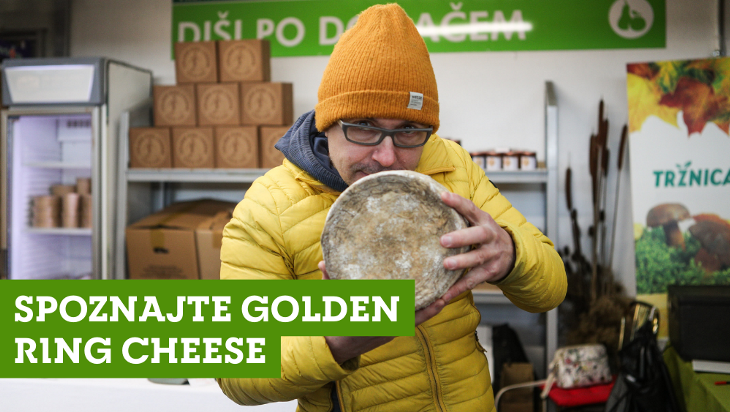 Diši po domačem: Spoznajte Golden Ring Cheese