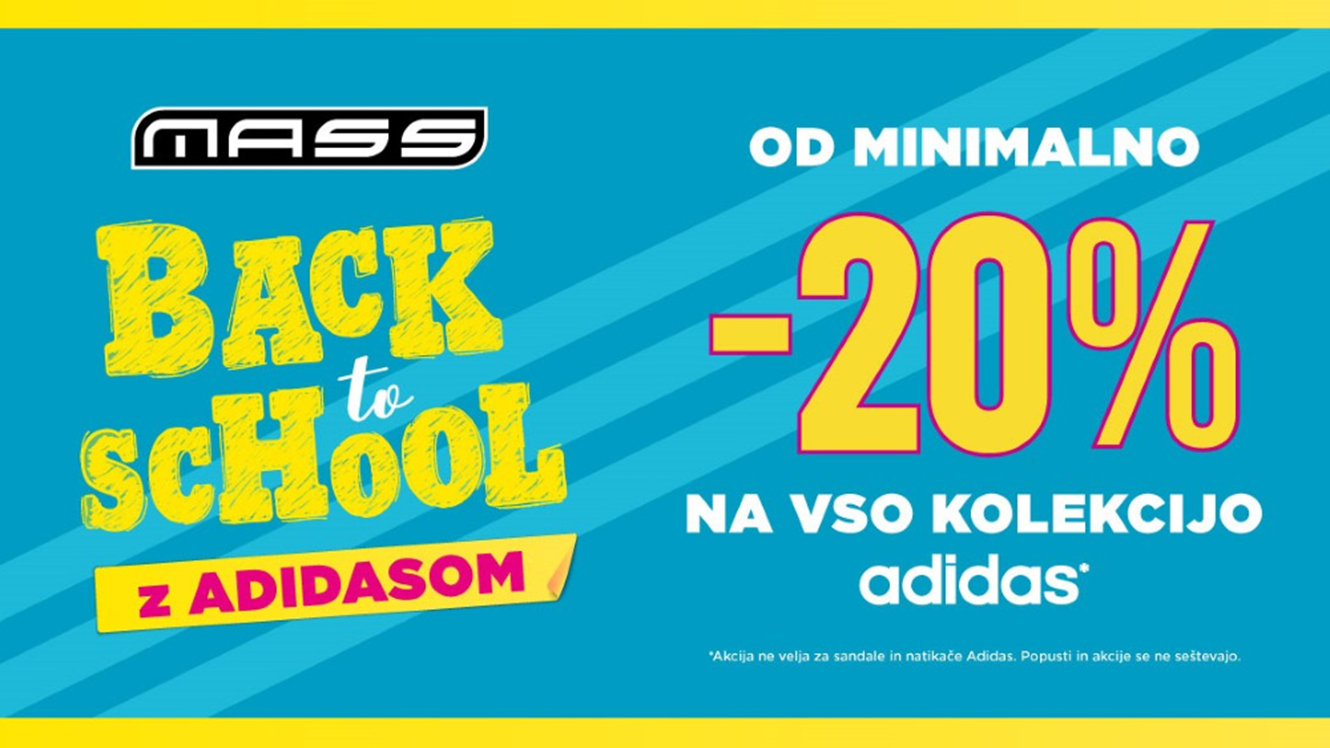 MASS: Nazaj v šolo z Adidasom
