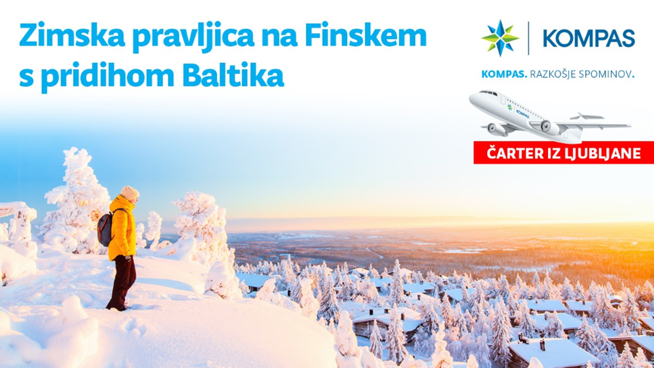 Kompas: Zimska pravljica na Finskem s pridihom Baltika