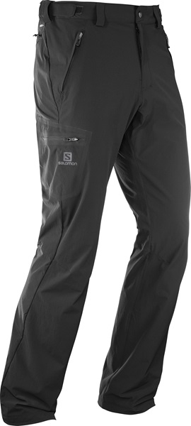 Salomon WAYFARER STRAIGHT PANT M, moške pohodne hlače, črna L39312500