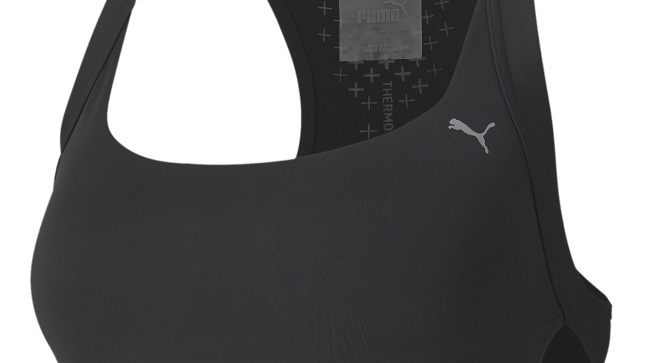 Puma THERMO-R+ BRA, ženski športni nedrček, črna 518910