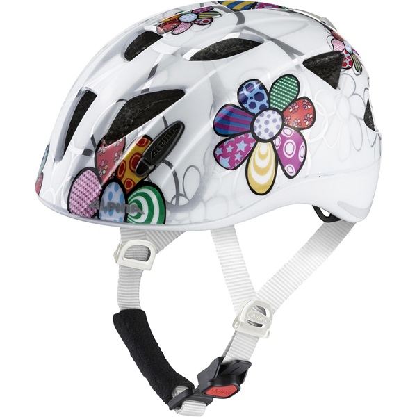 Alpina XIMO FLASH, otroška kolesarska čelada, bela 9710
