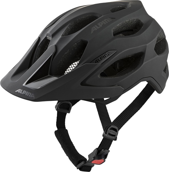 Alpina CARAPAX 2.0, kolesarska čelada, črna 9725