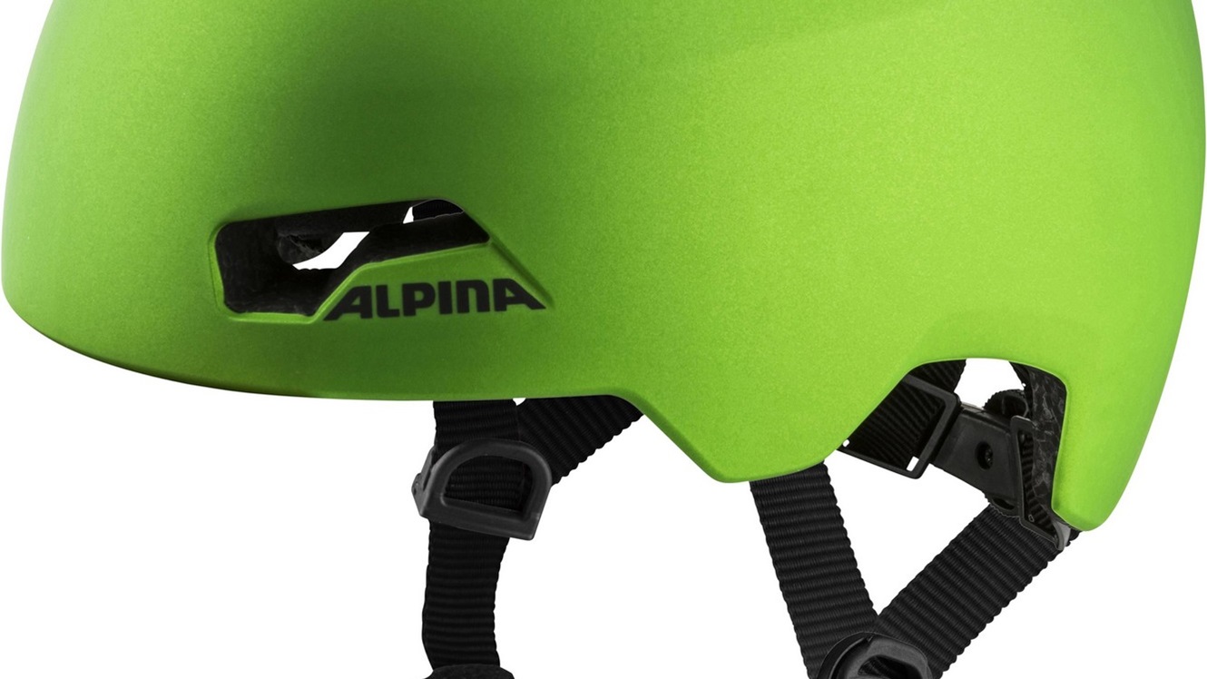 Alpina HACKNEY, otroška kolesarska čelada, zelena 9743