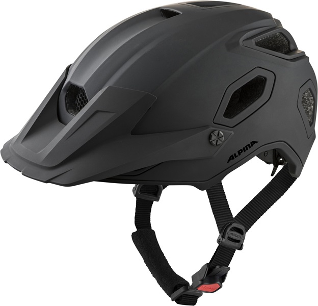 Alpina COMOX, kolesarska čelada, črna 9751