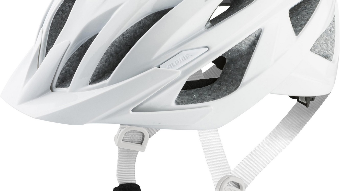 Alpina DELFT MIPS, ženska kolesarska čelada, bela 9756
