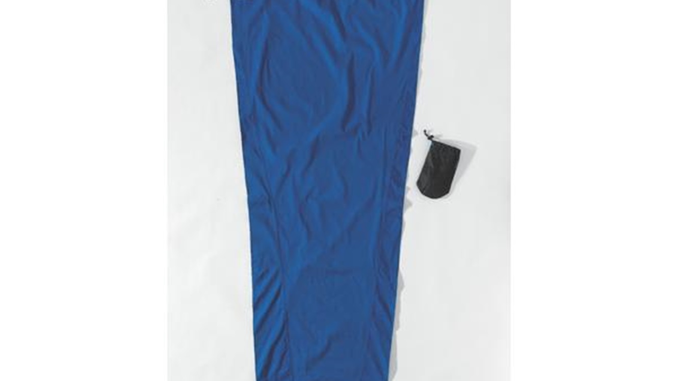 Cocoon MUMMY LINER, vložek za spalno vrečo, modra CM80