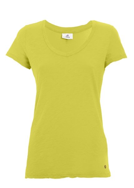 Deha V NECK T-SHIRT, ženska majica, zelena D43221