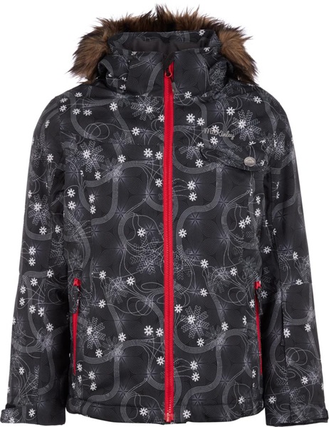 McKinley ELISABETH GLS, otroška smučarska jakna, črna 294392