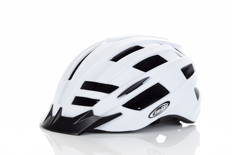 Top Stil HB 3-8, kolesarska čelada, bela HB3-8