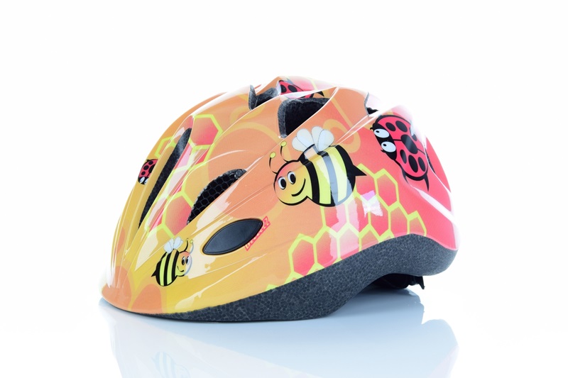 Top Stil HB 6-5, otroška kolesarska čelada, oranžna HB6-5