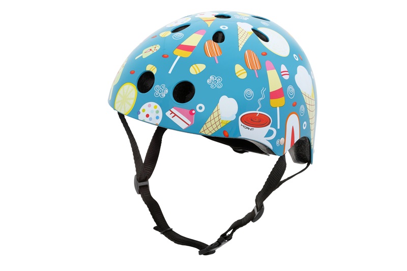 Hornit MINI HORNIT, otroška kolesarska čelada, modra ICS803