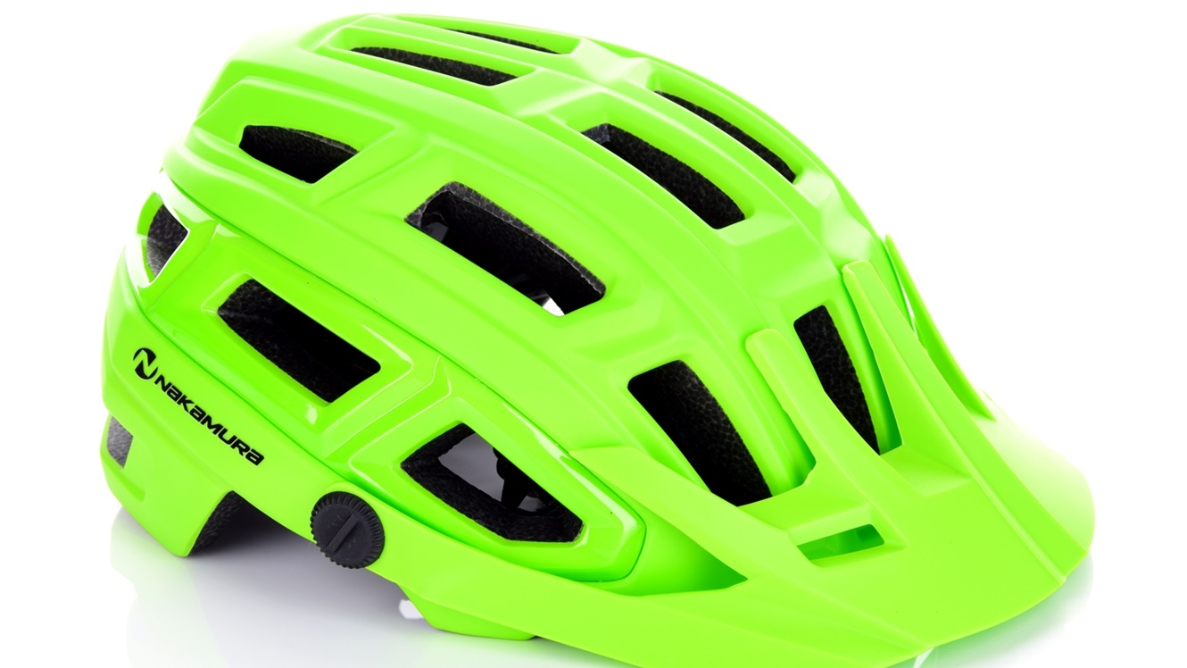 Nakamura HB 3-6, kolesarska čelada, zelena HB3-6