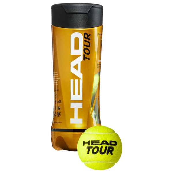 Head 3B HEAD TOUR, žoga za tenis, rumena 570703