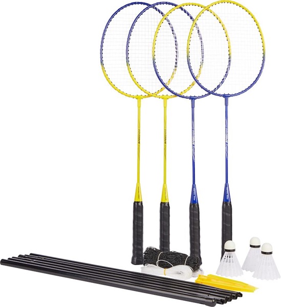 Pro Touch SPEED 100 - 4 PLY NET SET, badminton set, rumena 412068