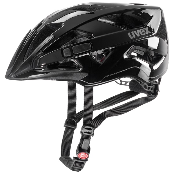 Uvex ACTIVE, kolesarska čelada, črna S410431