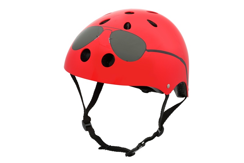 Hornit MINI HORNIT, otroška kolesarska čelada, rdeča AVM909