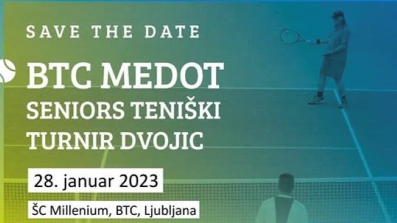 BTC – Medot Seniors teniški turnir dvojic 2023