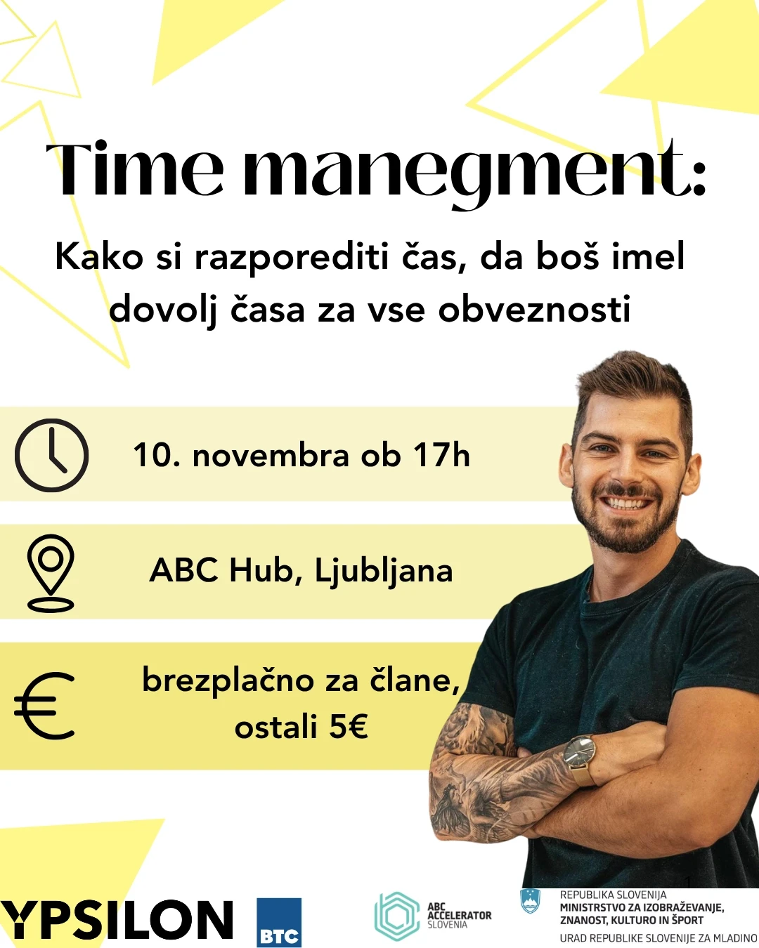 Zavod ypsilon time manegment