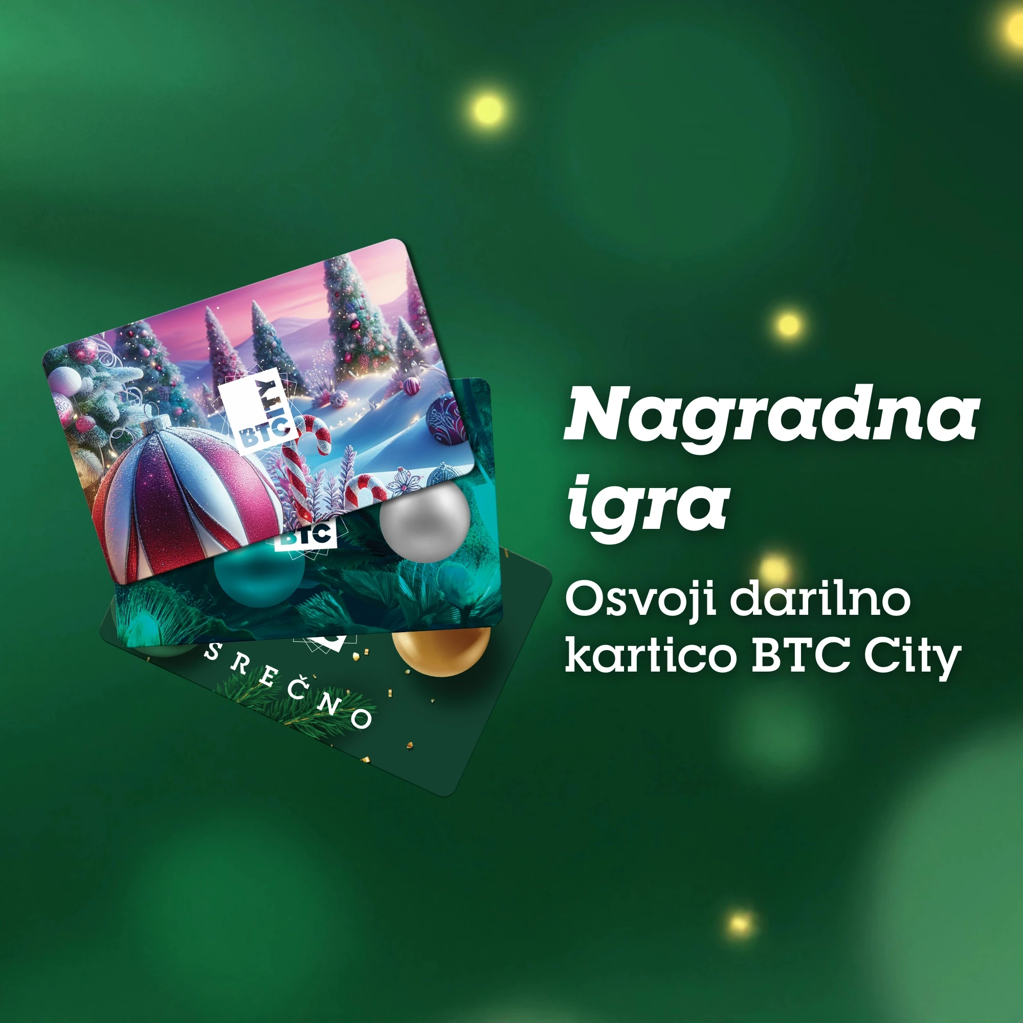 Nagradna igra fb darilna kartica btc city 1x1