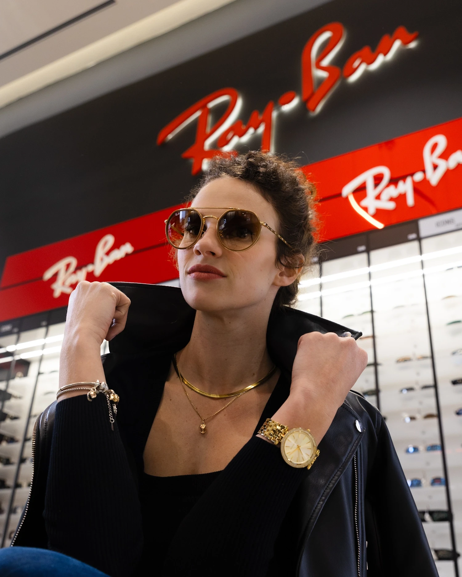 Optika clarus ray ban 2