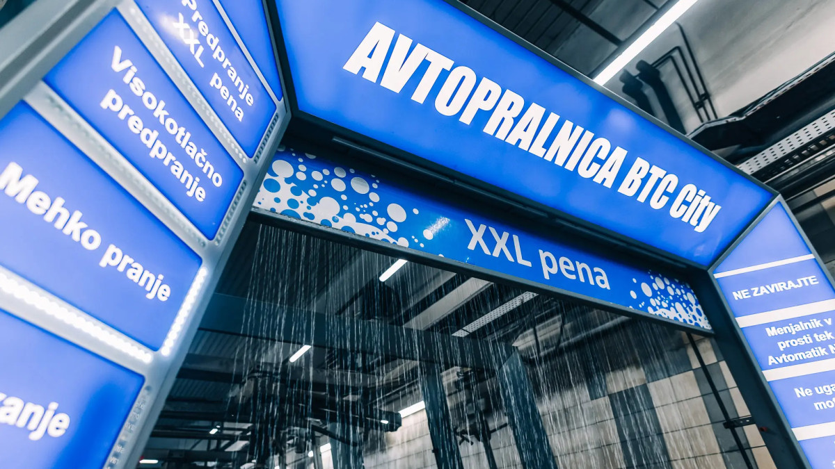 Avtopralnica BTC City 7