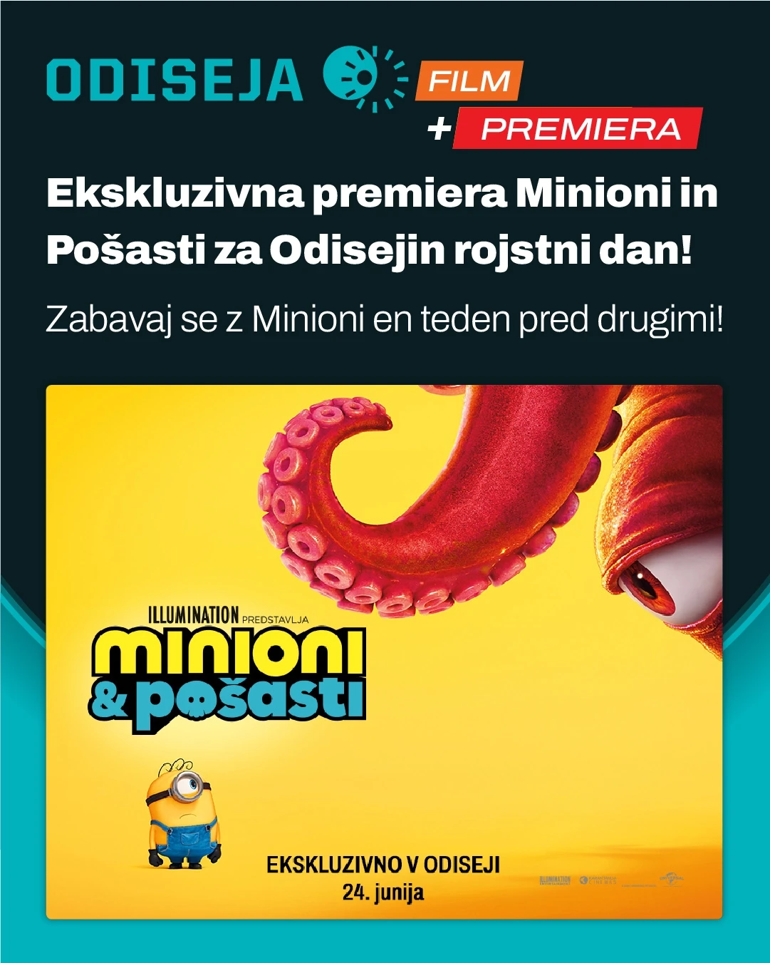 Minioni in pošasti odiseja