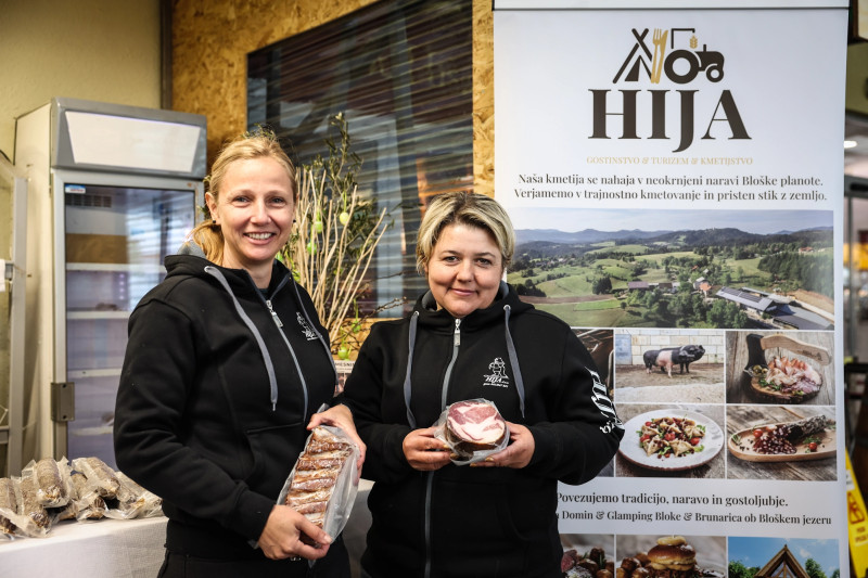Kmetija hija diši po domačem tržnica btc city 01