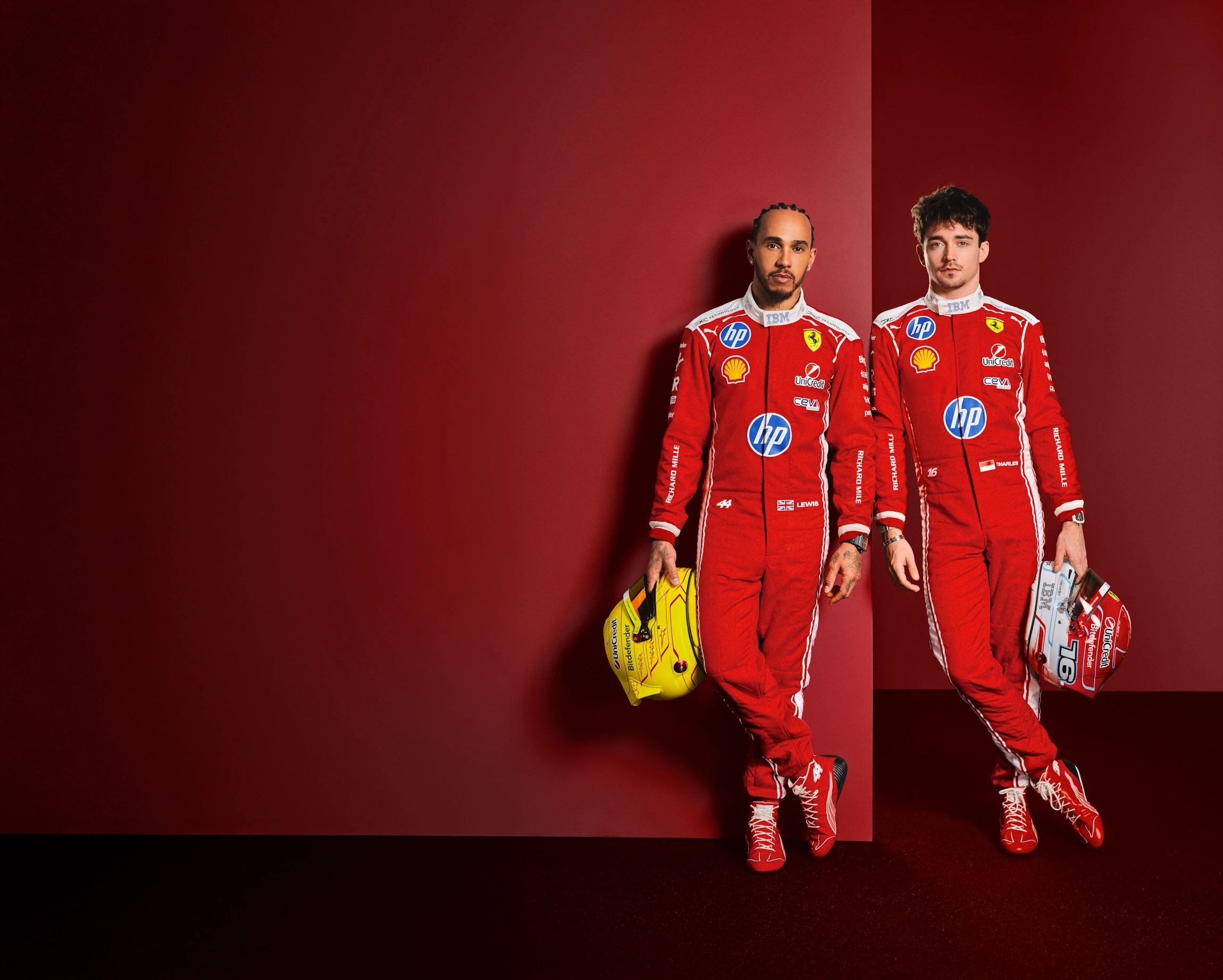 Unicredit foto ferrari drivers
