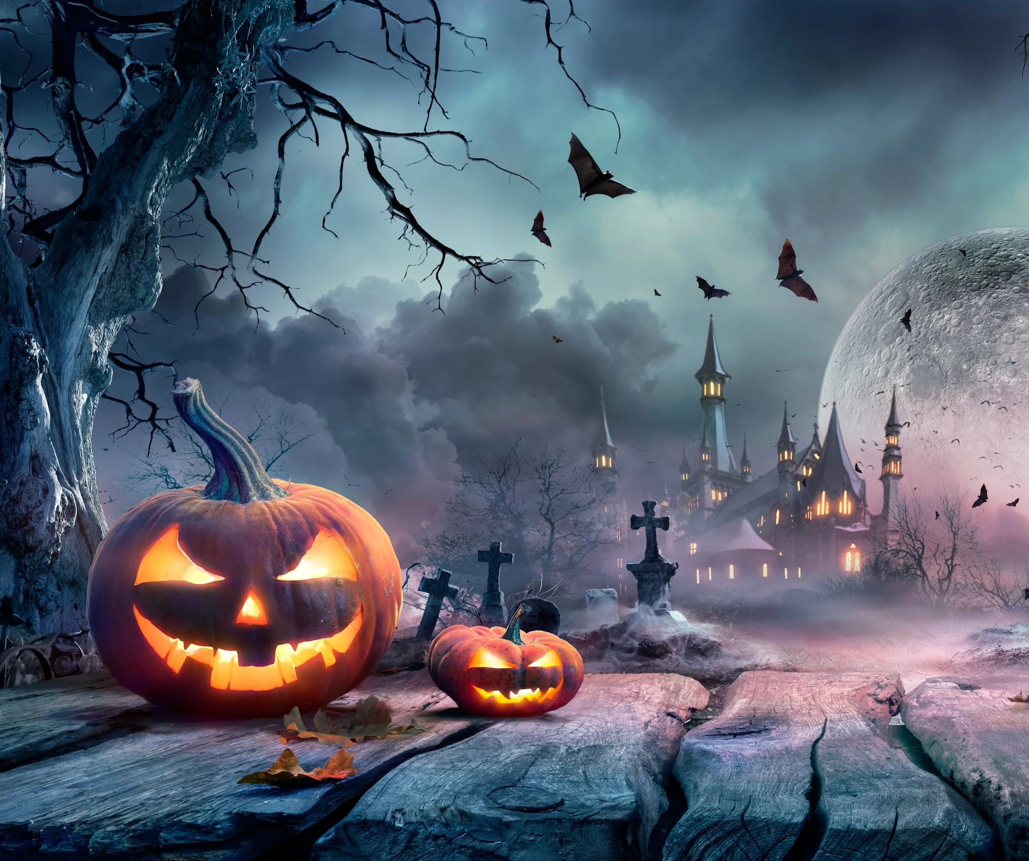 Noc carovnic halloween